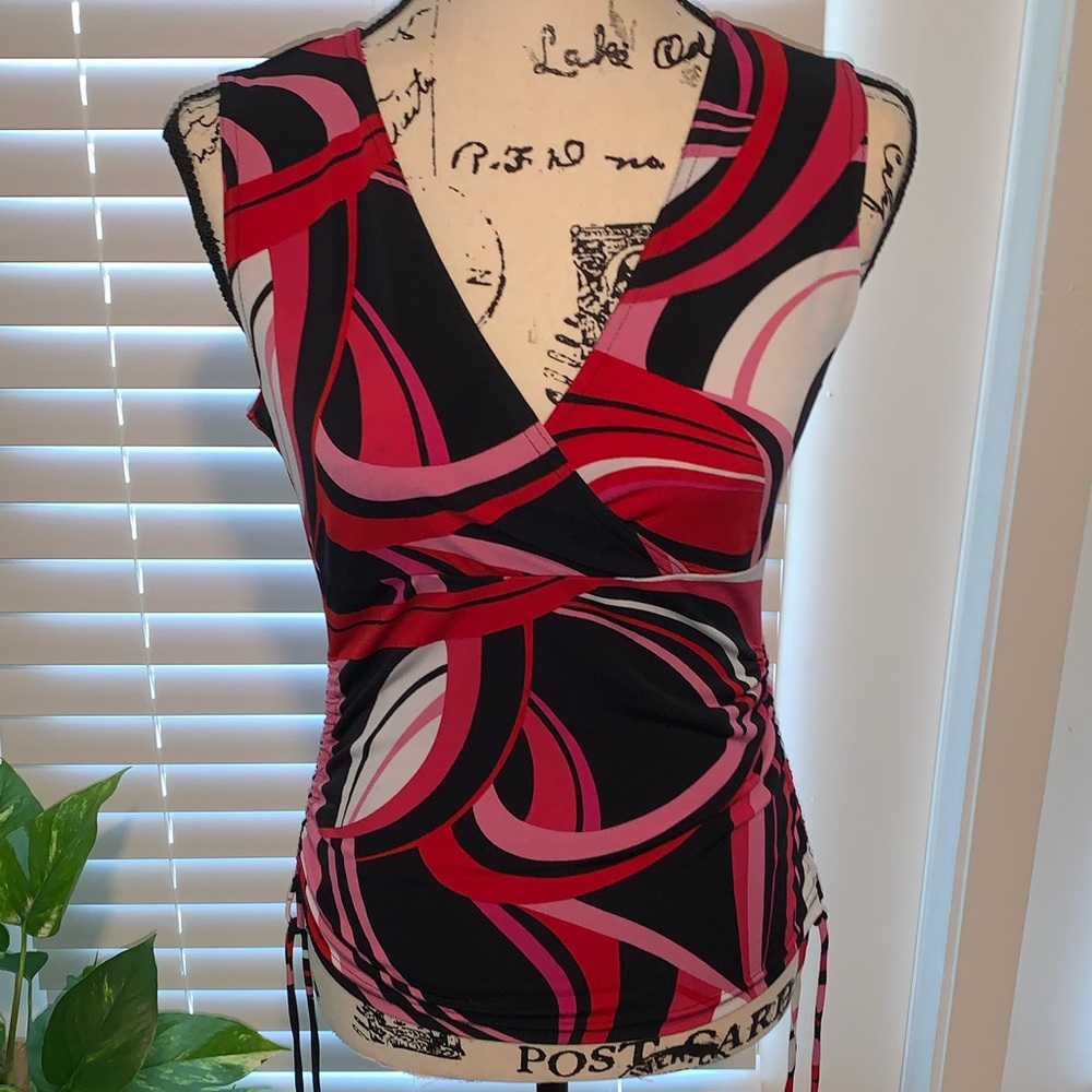 A.Byer Sleeveless Blouse - Medium